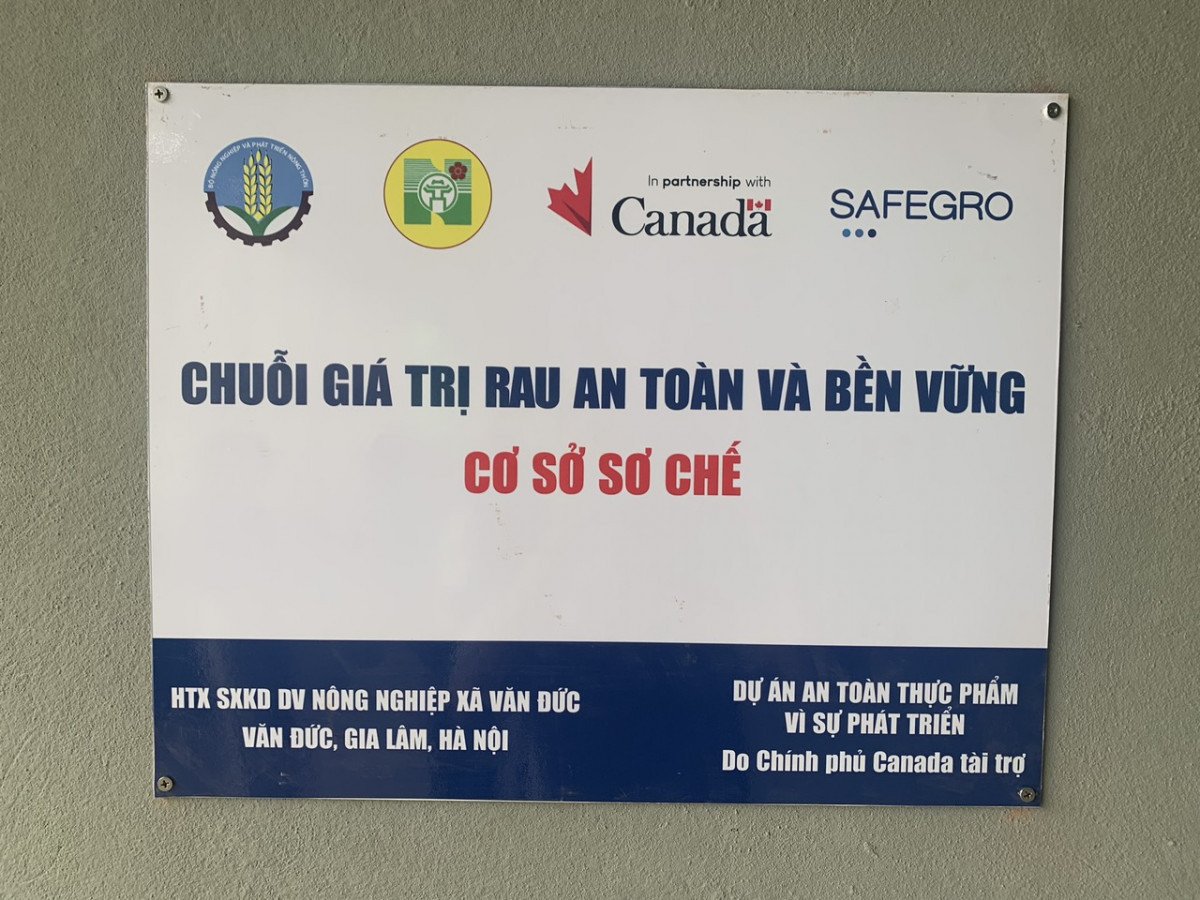 Xưởng Sơ Chế & Đóng Gói HTX Văn Đức