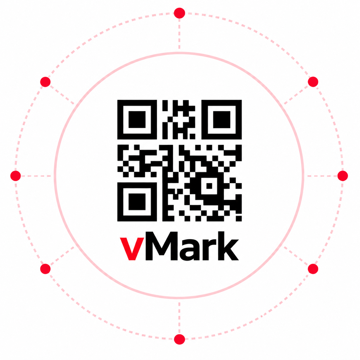 Mã QR vMark minh họa